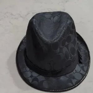 Coach | Accessories | Coach Black Signature Fedora | Poshmark display picture 2